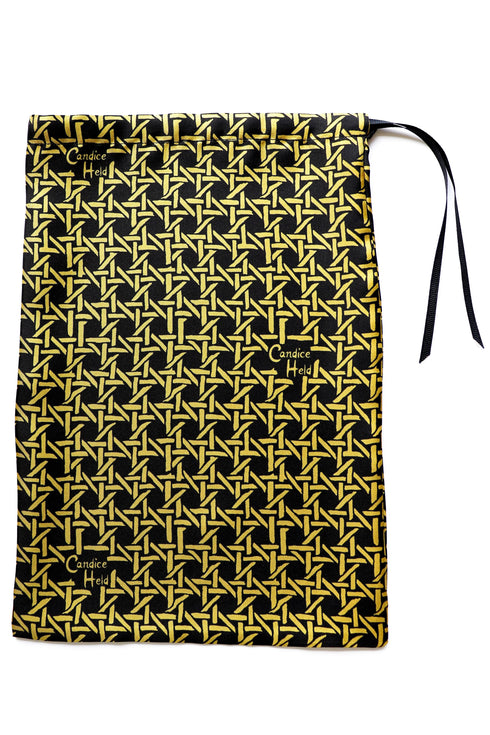 Amanda "CH Logo III/Parallel Lines III" Silk Scarf Tunic